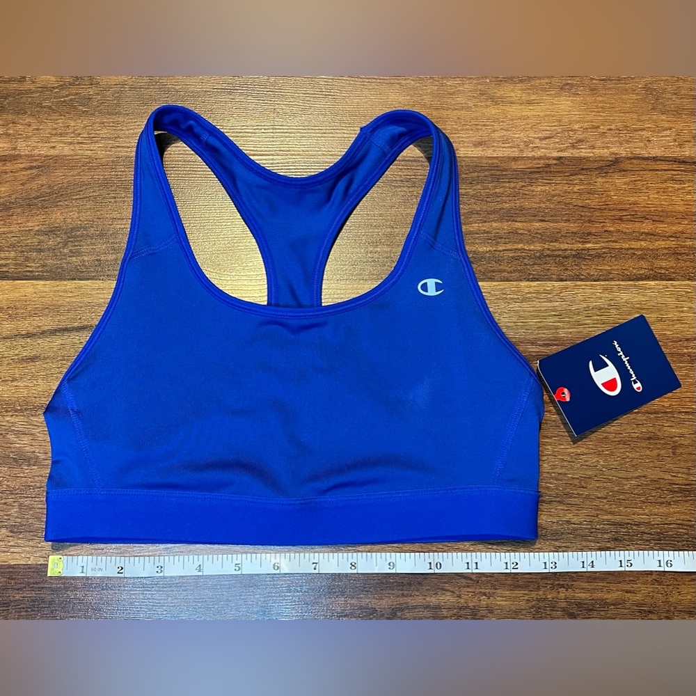 NWT blue Champion sports bra
